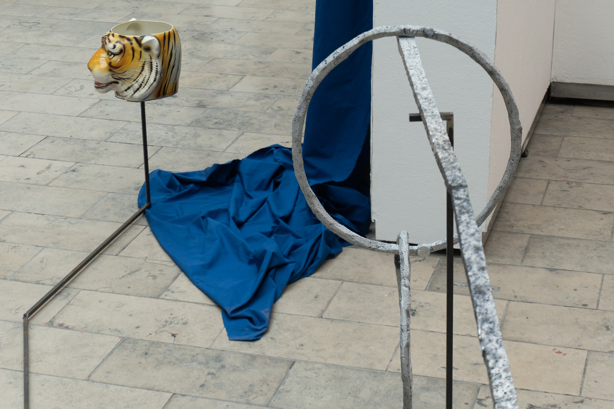 am Städel telefoniert